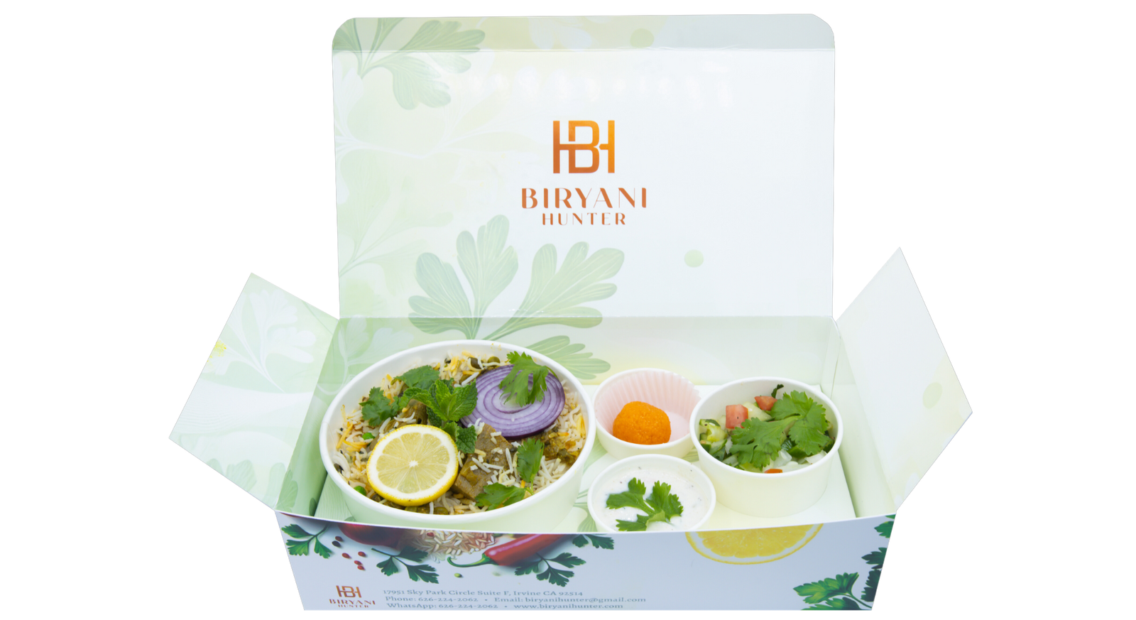 Biryani Hunter Authentic Presentation