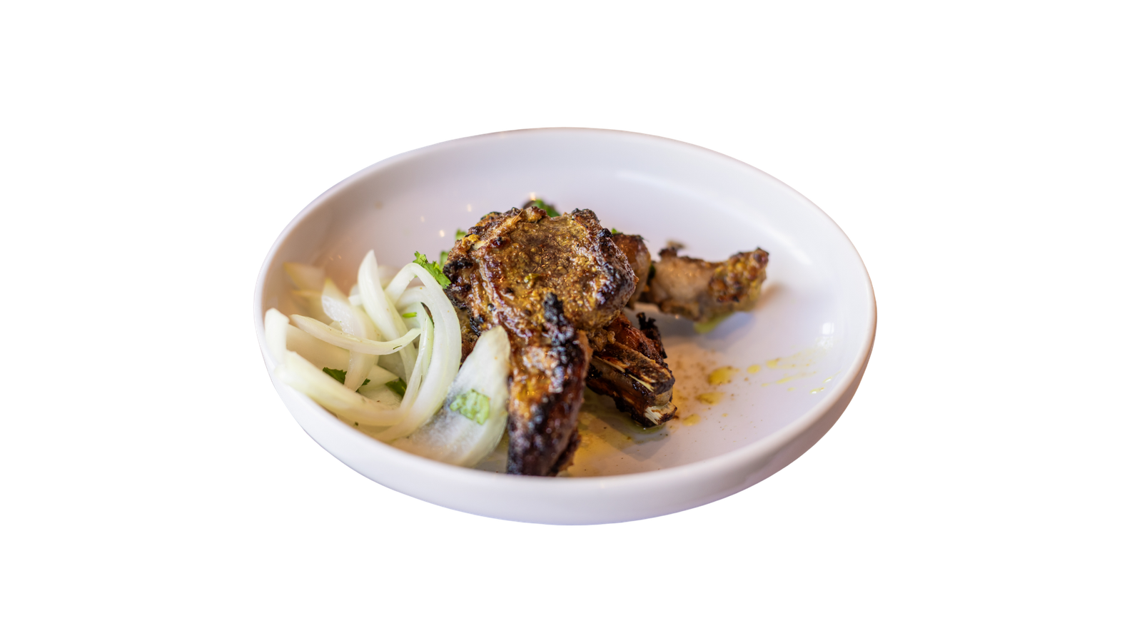 Authentic Indian restaurant dish